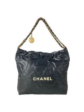 Chanel Shoulder Bag 22 Small Black